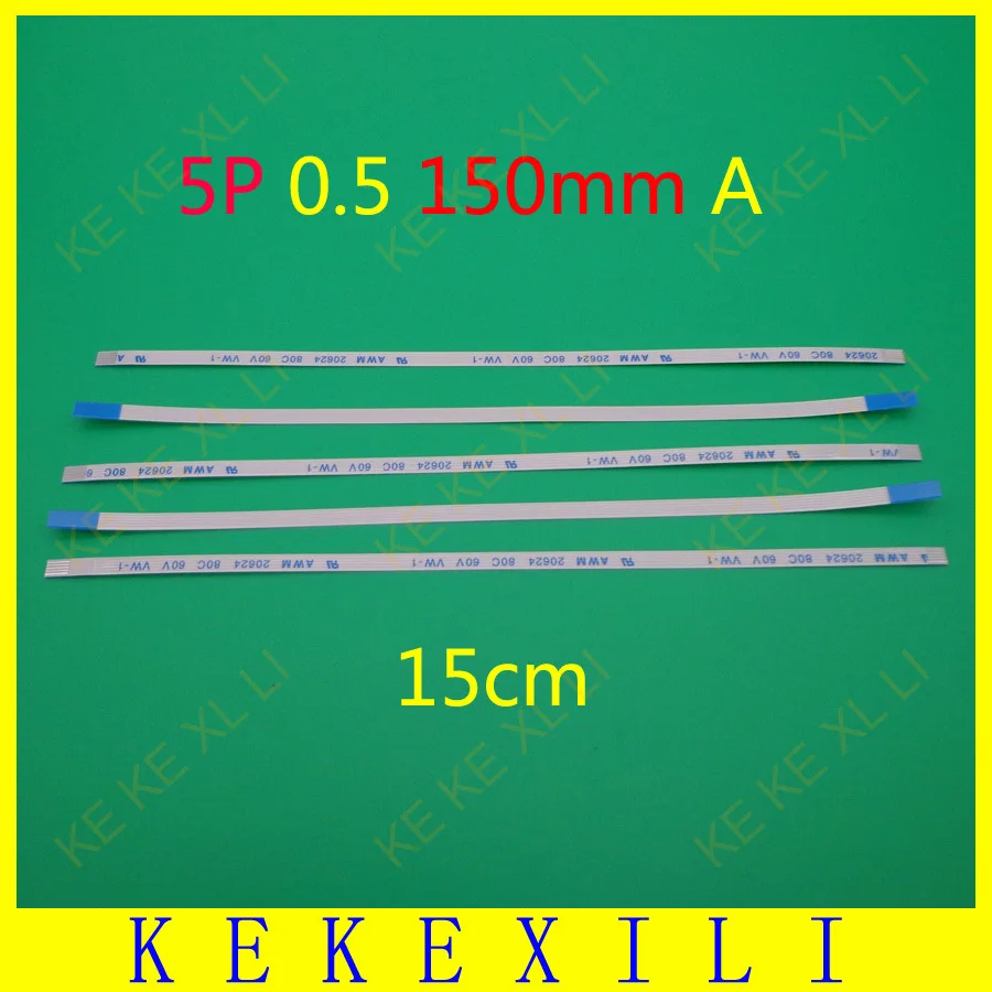 10-30 шт./лот 5pin Новый FFC FPC плоский гибкий кабель 0 5 мм Шаг pin прямая длина 150 ширина 3 p