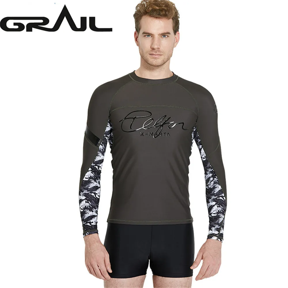 Для мужчин с Длинными Рукавами Rashguard Surf Купальники для малышек предотвратить
