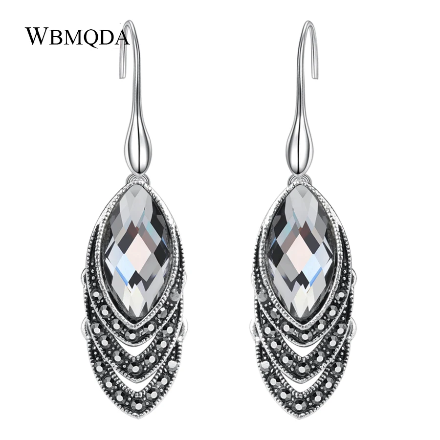 1-Kinel-Hot-Vintage-Geometric-Drop-Earrings-For-Women-Rhombus-Crystal-Party-Steampunk-Style-Women-Party-Jewelry