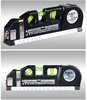 4 In 1 Infrared Laser Level Cross Line Laser Tape 2.5M Measurement Multipurpose Ruler Hand Protractor Measuring Tool ► Photo 3/6