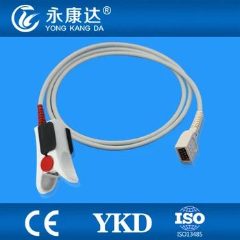 

Datex short Spo2 sensor(need Extension Cable) AS/3 Adult Finger Clip Spo2 Probe,1m