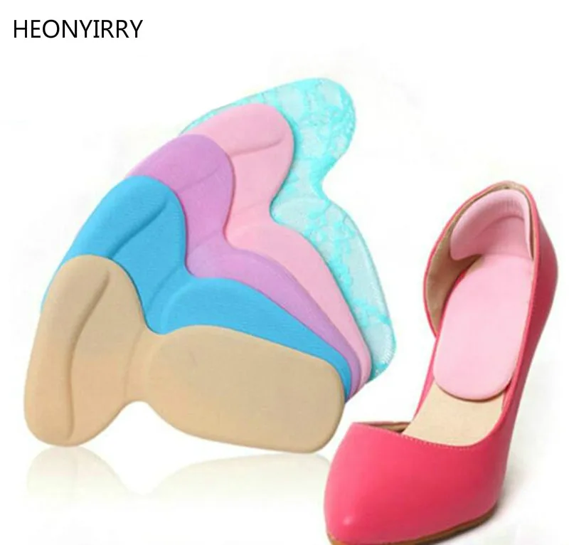 1Pair Feet Care Multicolor Soft Insoles Orthopedic Insoles High Heel Protector Anti Slip Soft Pads For Shoes Bunion Corrector