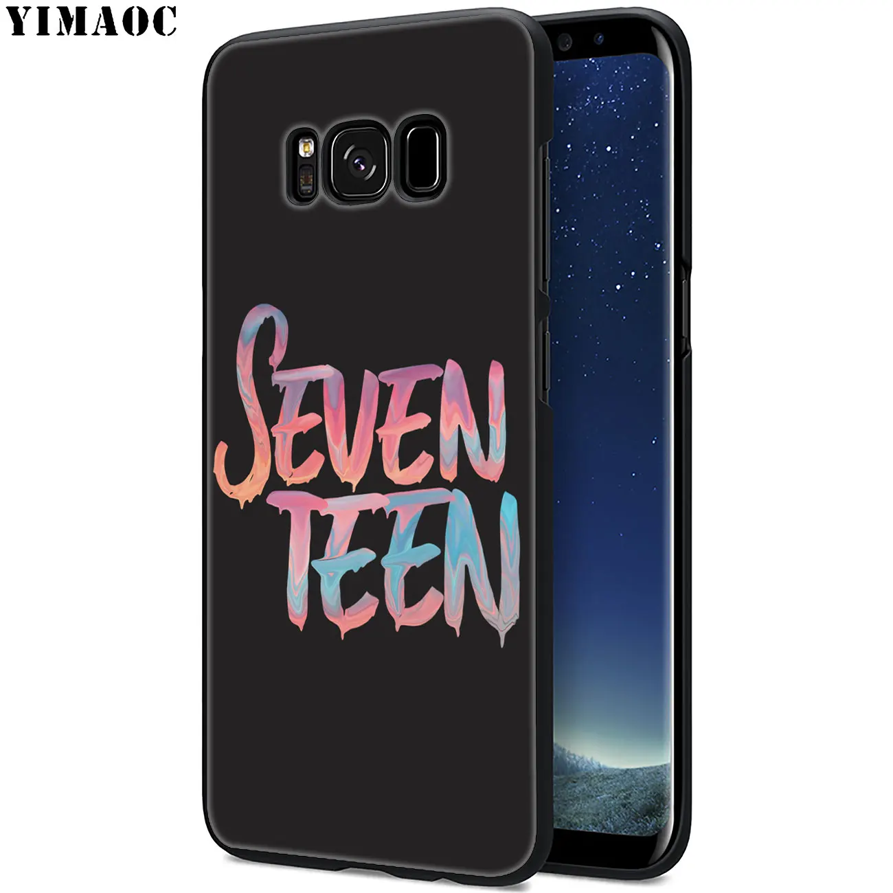Мягкий силиконовый чехол YIMAOC Seventeen JEONGHAN kpop 17 для Samsung Galaxy A6 Plus A9 A8 A7 2018 A3 A5 2016 2017 Note 9