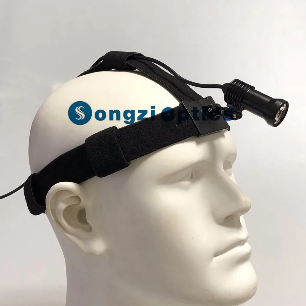 Headband Adjustable Brightness Dental Surgical Headlight With Circular