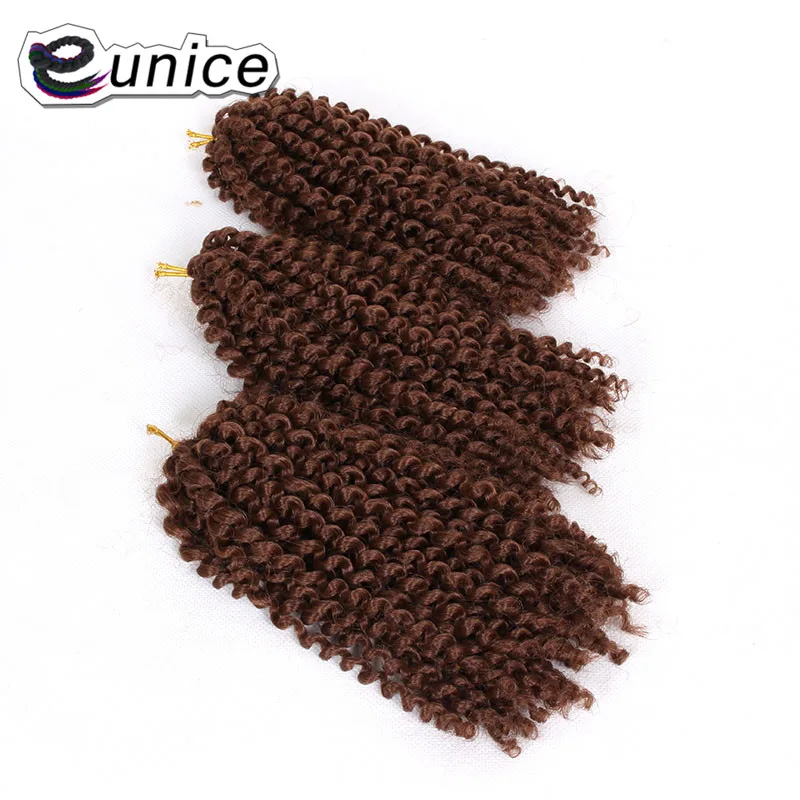 Synthetic Ombre Braiding Hair Mali bob Kinky Curly Crochet Hair (34)