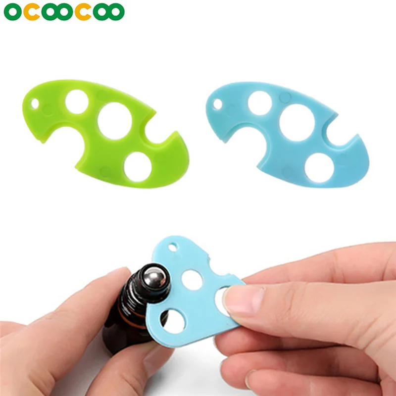 

Essential Oil Opener Key Tool Remover For Roller Balls and Caps Bottles Plastic Opener Roller Bottle Corkscrew Tool