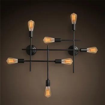 

Retro Industrial Loft Large Edison Wall Sconce Lamp Vintage American Country Hotel Hall Bar Kitchen Home Decor Lighting Fixture