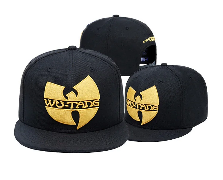 Iron Flag snapback hats Black 