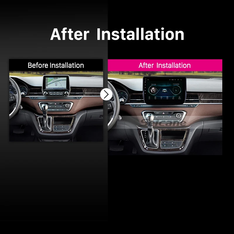 Perfect Seicane Car 9" Stereo HD 2Din for Hyundai H1 Grand Starex 2017 2018 2019 Android 8.1 Bluetooth AUX WIFI support DAB+ OBD2 DVR 5