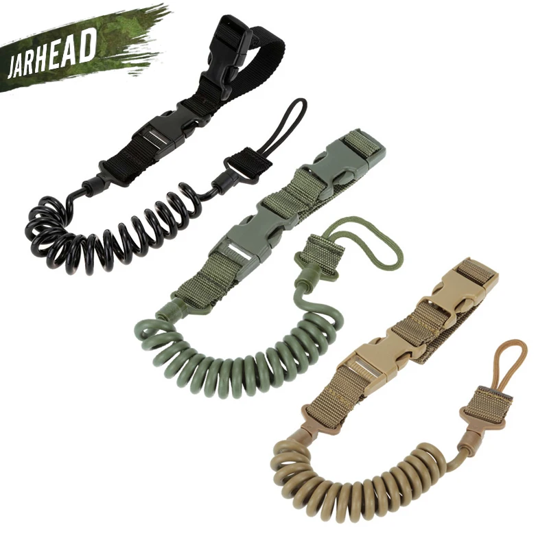 Nylon Tactical Two Point Rifle Sling Adjustable Bungee Tactical Airsoft