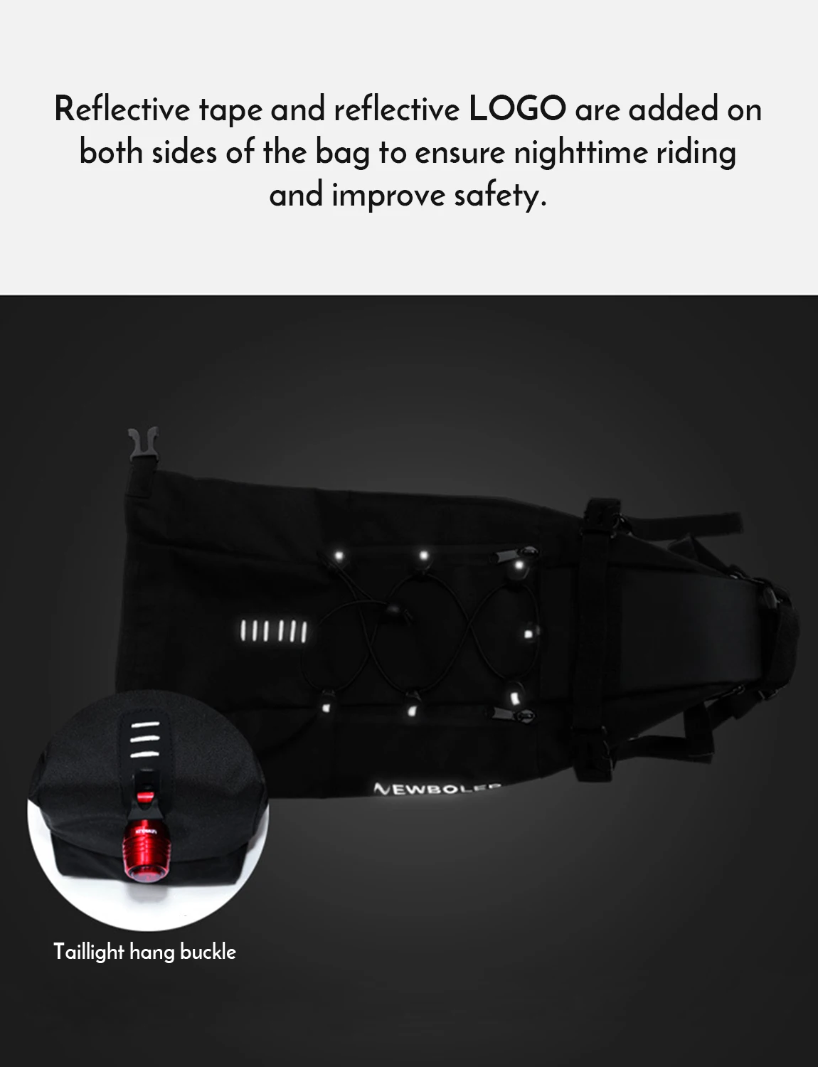 Discount Lixada Mountain Road MTB Bicycle Bike Saddle Bag 3-10L Large-capacity Cycling Tail bag Storage Pack Bicycle Under Seat Bag 2