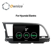 Ownice C500 + Octa Core Android 6.0 2DIN Coche Radio Dvd gps navi para Hyundai Elantra 2016 2B RAM 32 GB ROM Soporte DVD DAB DAB +