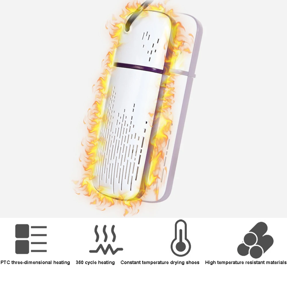 20 Вт электрическая сушилка для обуви PTC обуви Сушилка Обогреватель Timed Регулируемый запах стерилизатор дезодорант защита ноги качество Выпекать сушилка для обуви