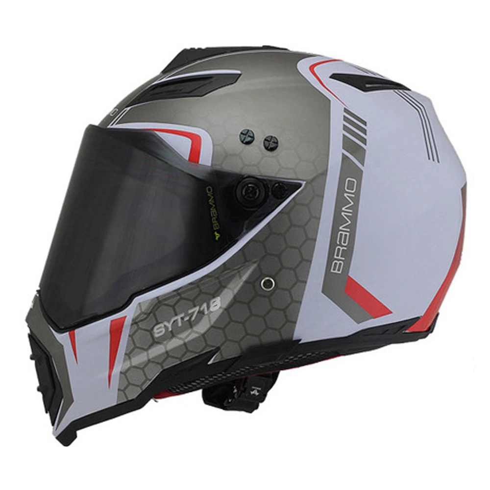 

BYE Motorcycle Helmet Men Full Face Helmet Moto Riding ABS Material Racing Motocross Helmet Motorbike DOT Certification