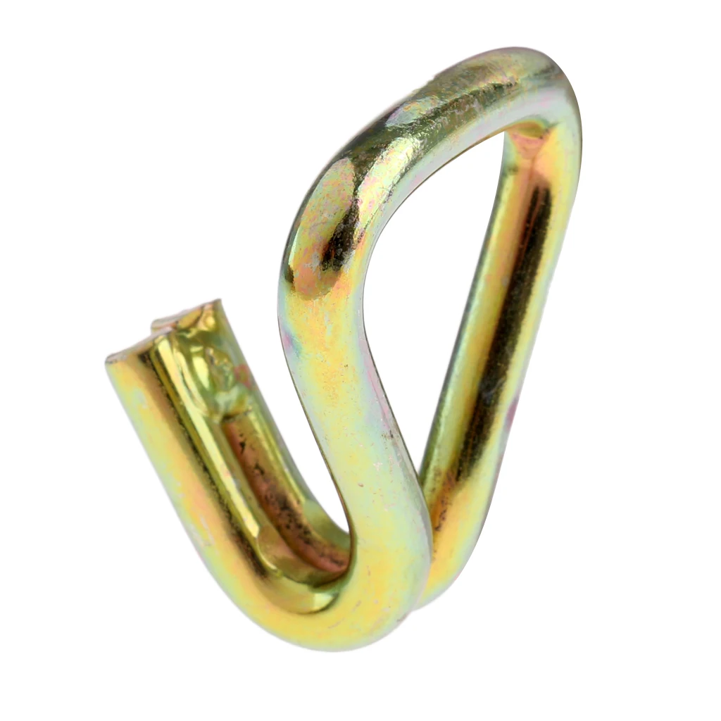 حزمة من 8 الثقيلة اسئلة التعادل لأسفل حزام حزام مزدوج J خطاف مقطورة السحب الجلد الاكسسوارات ل 1\