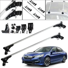 47 Top Carro Portador de Bagagem Telhado Barra de Cremalheira Cruz Antiderrapante Para Honda Accord Civic