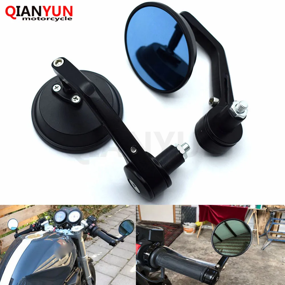 

Universal Motorcycle Handlebar Rear View Side Mirror Rearview Mirrors For Honda CB CBR 300 599 600 600F 1000 1000R 1100 650F