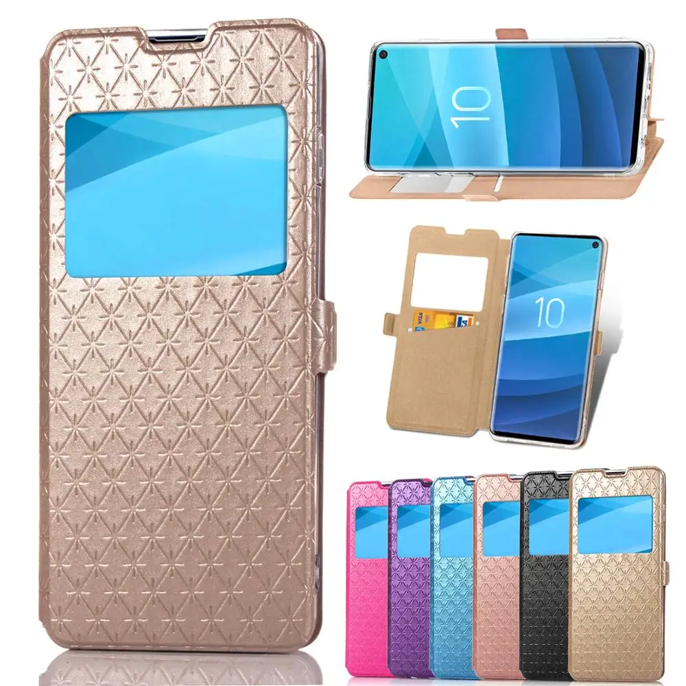 

Luxury Flip Leather Wallet Case For Samsung Galaxy S10e S10 Plus S10plus S 10 E SM G970F G973F G975F Shockproof Card Slot Cover