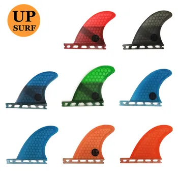 

Surf Fins future GL rear fins quad set rear fins surf Honeycomb fiberglass orange/blue color surf fins 2pcs