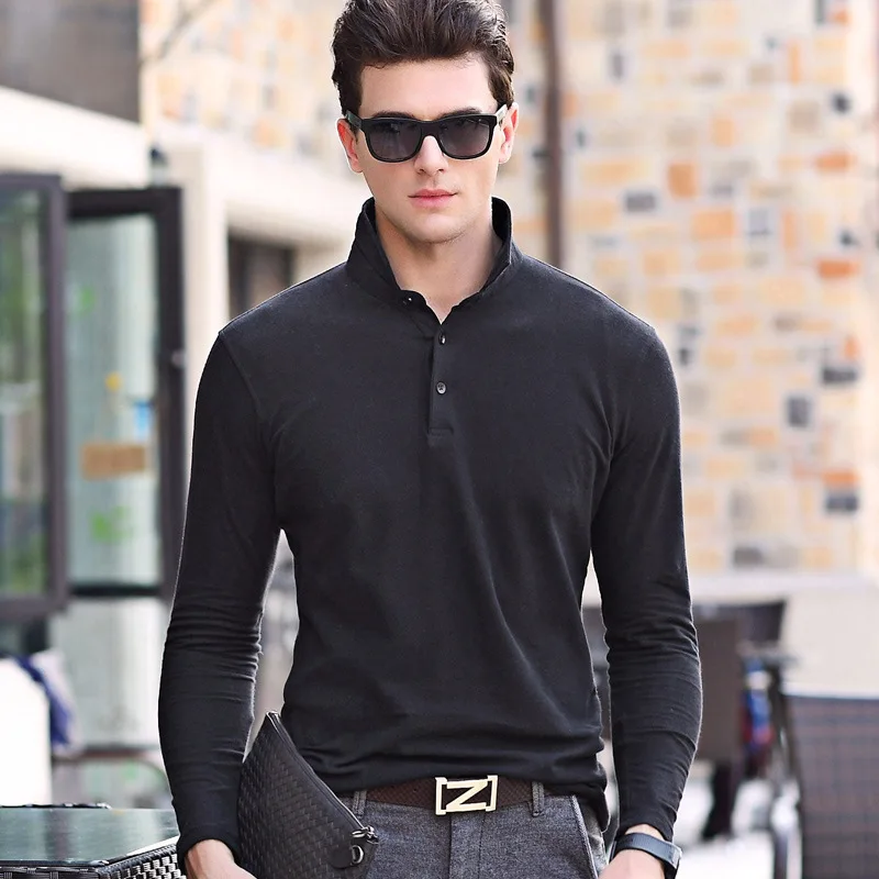 Fashion Polo Shirts Men Pure Cotton Short Sleeve Solid Polo Shirt Men's Casual Dress Brand Size