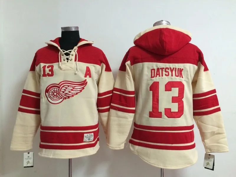 اسعار لمبات الليد Men's Old Time Hockey Jersey Cheap Detroit Red Wings #13 Pavel ... اسعار لمبات الليد