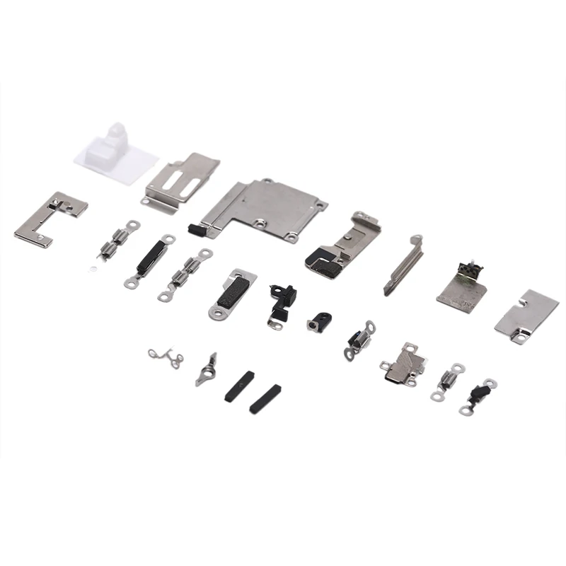 

Repair Replacement Parts for iPhone 5 5c 5s 6 6s plus 7 8 Holder Bracket Fastening Pad Spacer Full body inner Small Metal