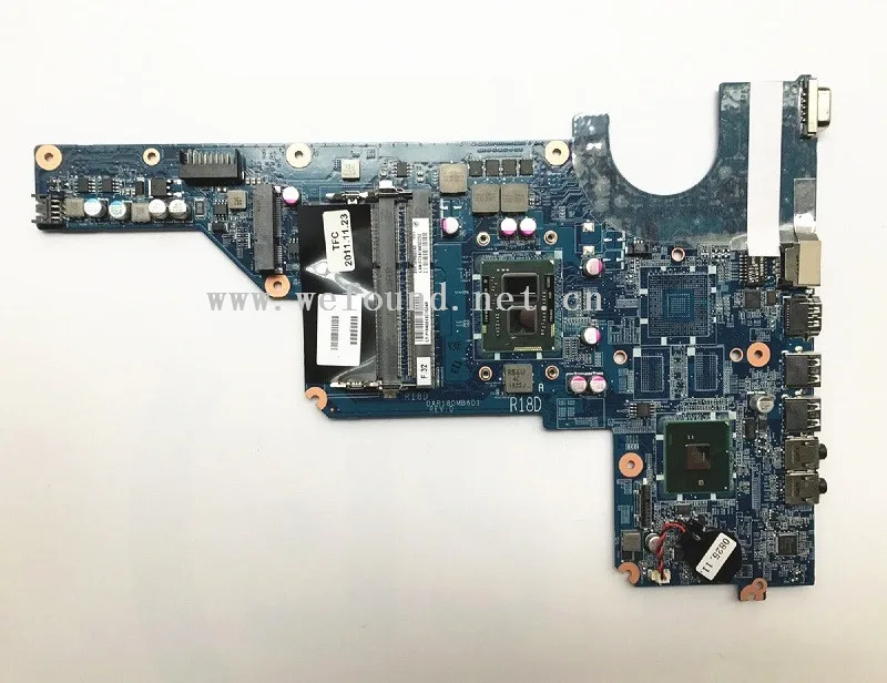

laptop Motherboard For 654118-001 654118-501 654118-601 I3-370M DAR18DMB6D1 system mainboard Fully Tested