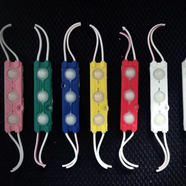 

LED modules store front window light sign Lamp 3 SMD 5630 Injection white ip68 Waterproof Strip Light led backlight