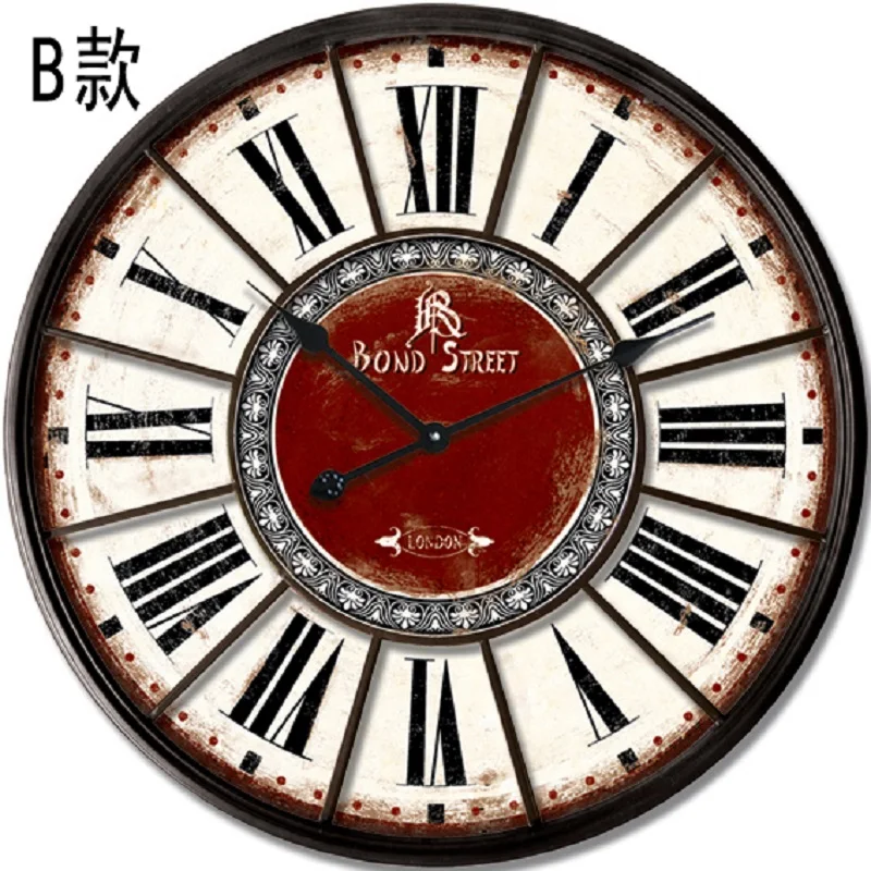 Large Wall Clock Saat 60CM Clock Duvar Saati Reloj Horloge Murale