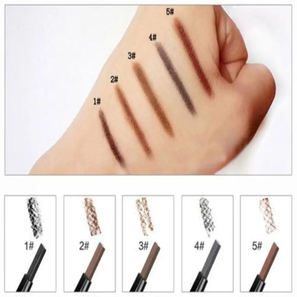 

1PC Summer Style Waterproof Auto Twist Up Makeup Cosmetic Liquid Eye Liner Pen Black /Dark Brown /Light Coffee/Gray/Brown