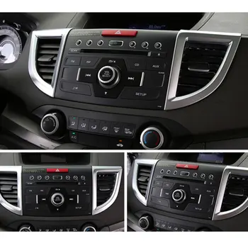 

For Honda CRV CR-V 2012 2013 2014 2pcs/pair ABS Car Air Condition Vent Outlet Cover Trim Frame Decoration Car Styling