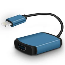 ^#Cheap Blue Color Thunderbolt For Apple interface Digital AV adapter To HDMI interface ^#Cheap Blue Color Thunderbolt For Apple interface Digital AV adapter To HDMI interface
