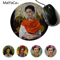 Maiyaca высокое качество FRIDA резиновая мышь Прочный Коврик для мыши на стол 200x200 мм 220x220 круглый Pad