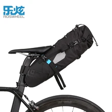 ROSWHEEL bicycle rear seat saddle bag bike accessories mtb bycicle cycling bags 2018 10L 100% full waterproof ATTACK series