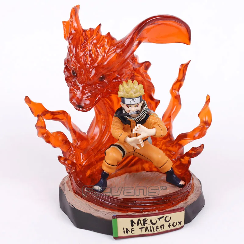 Naruto Uzumaki Naruto Nine Tailed Fox Ver. GK Statue PVC Figure Collectible Model Toy