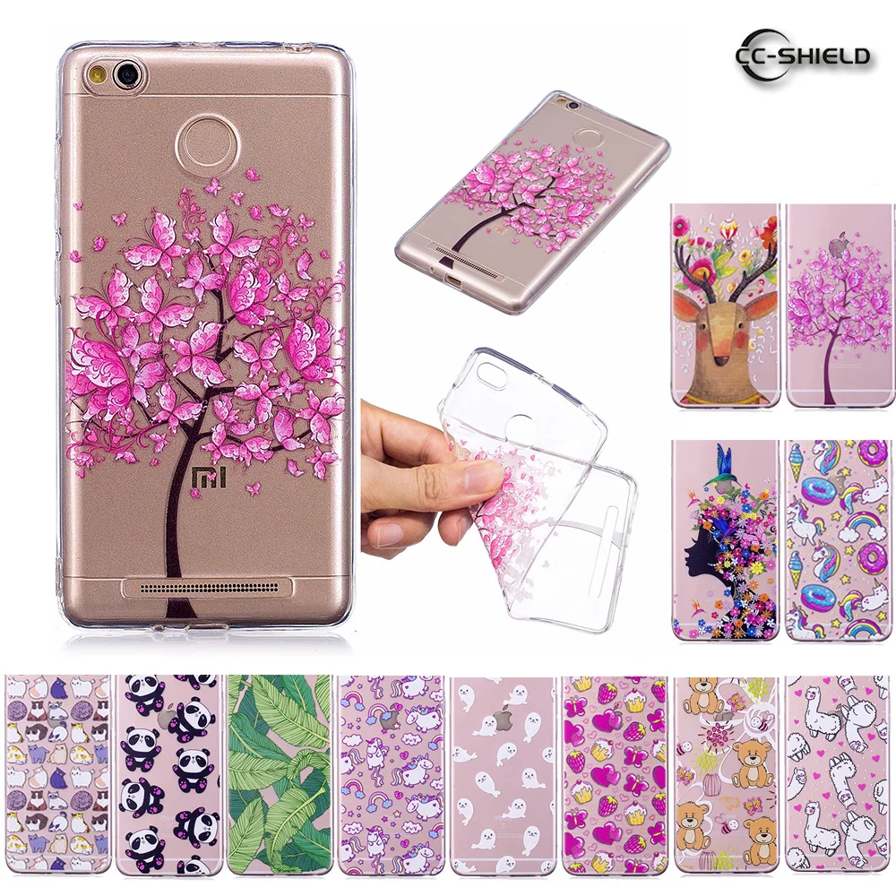 

Soft TPU Case for Xiaomi Redmi 3s 3 s Redmi3S Transparent Silicone Cover Phone Case for Xiaomi Redmi S3 Red mi 3S Redmi3 S Coque