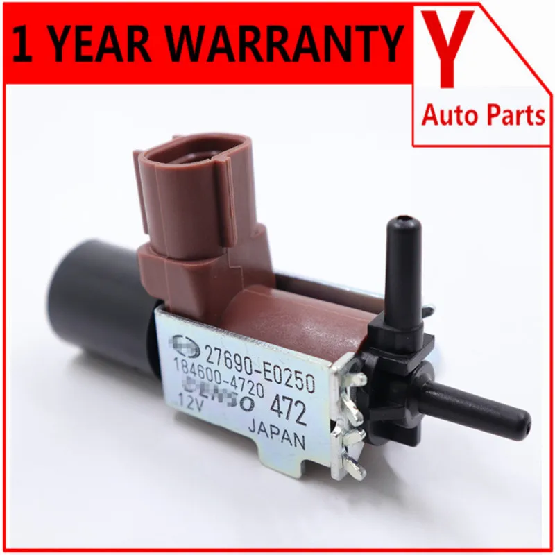 Новый OEM 27690 E0250 184600 4720 вакуумный клапан для вейпа HINO|Клапан системы рециркуляции