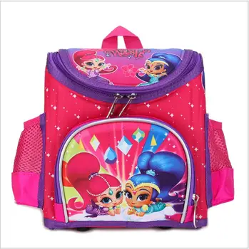 

School Bags For Girls Cartoon Princess Embroidery Children's Backpack Orthopedic Anime School Backpack For Boys Schoolbags