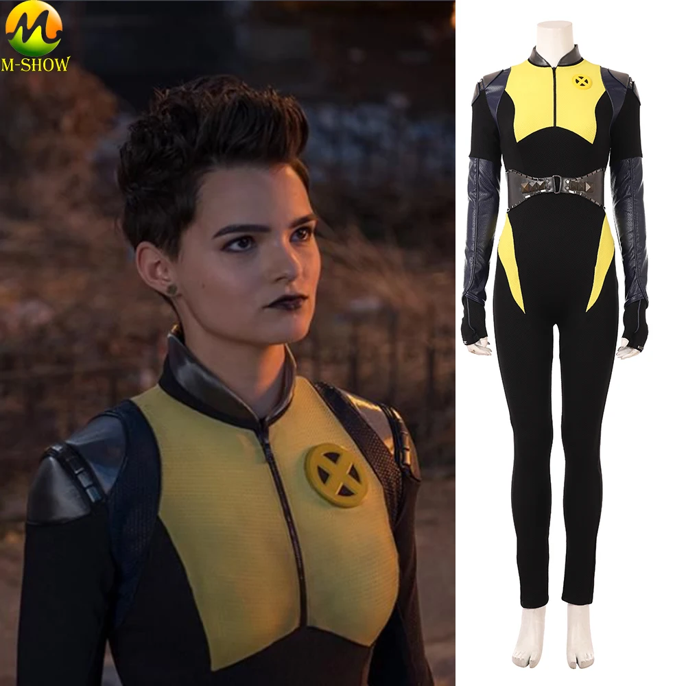 Косплей Костюм Дэдпул 2 Negasonic Подростковая боеголовка Косплей Костюм женский полный набор для Хэллоуина на заказ