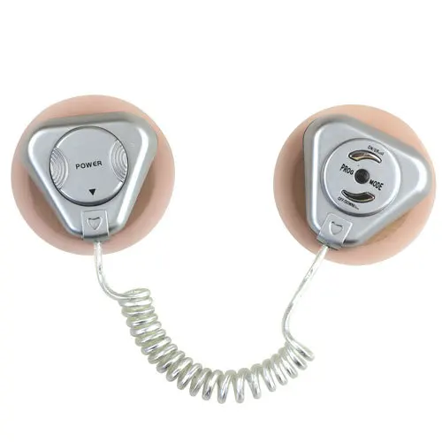 Female electrical shock chest stimulation electro shock nipple massage