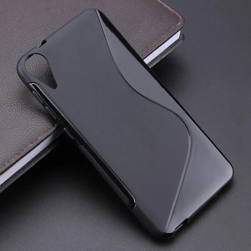 

S line Anti Skidding Gel TPU Slim Soft Case Back Cover For HTC Desire 825 Phone silicone For HTC Desire 10 Lifestyle 10Lifestyle