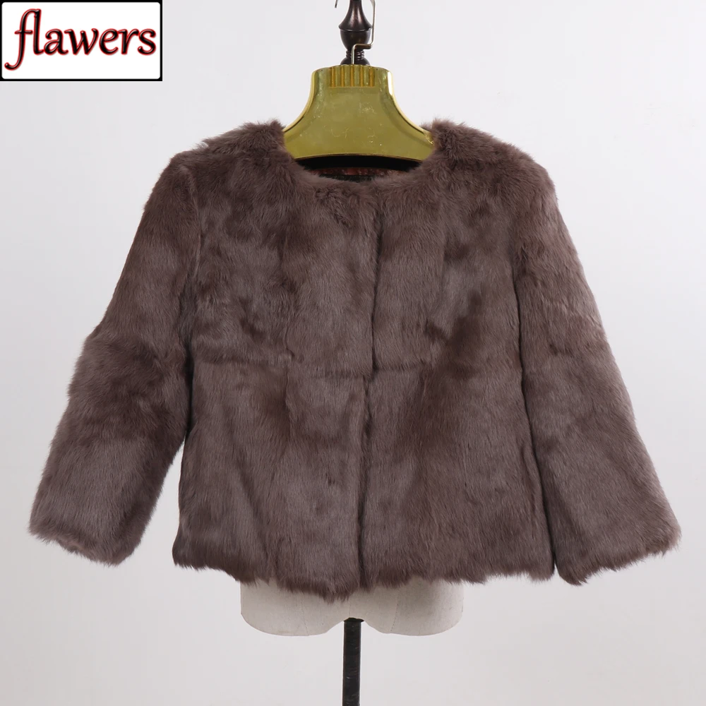 

Женская Шуба из натурального кроличьего меха, теплая шуба из натурального кроличьего меха, новинка 2024