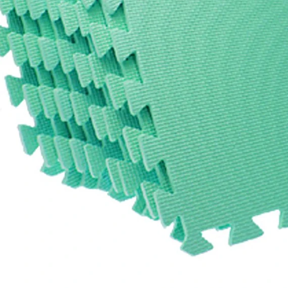 9 PCS Green EVA Puzzle Anti Fatigue Interlocking Foam Floor Matsin Mat from Home & Garden on