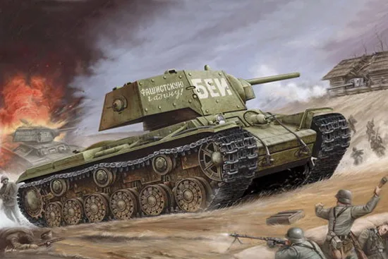 RealTS Trumpeter 00357 1/35 русской KV-1 Ehkranami