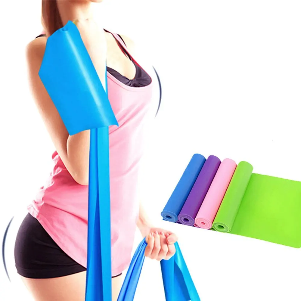 Yoga Resistance Bands Fitness Equipment Rubber Loop Pilates Sport