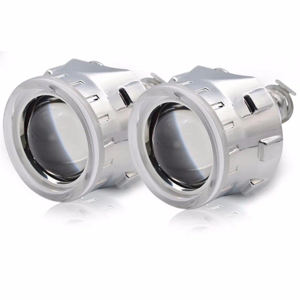 Safego H1 H7 H4 Mini 2.5 inch bixenon projector lenses mask shroud double angel eyes car HID Headlight Projector Kit Lens Safego H1 H7 H4 Mini 2.5 inch bixenon projector lenses mask shroud double angel eyes car HID Headlight Projector Kit Lens