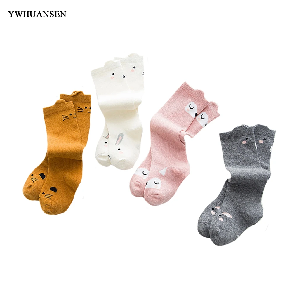 YWHUANSEN/Новые весенне летние детские носки с объемными рисунками животных