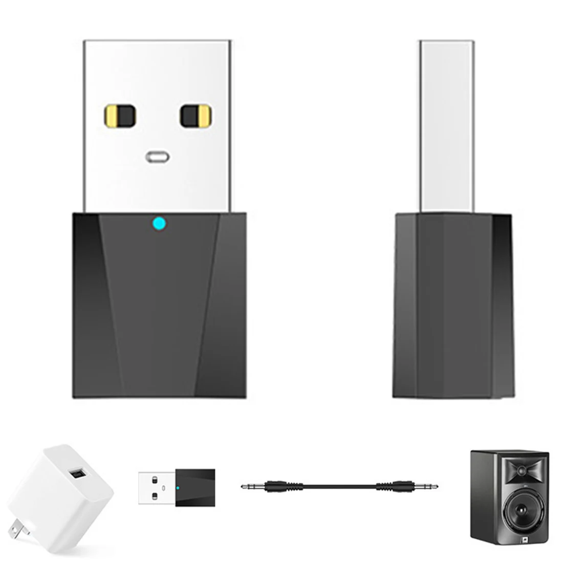 

USB Bluetooth Transmitters 4.2 Wireless Audio Music Stereo adapter Dongle receiver for TV PC Bluetooth Speaker Headphone