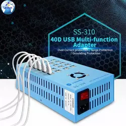 SUNSHINE SS-310 Интеллектуальный USB 40 порт usb зарядка Универсальный высокой мощности многофункциональное расположение и интерполяция