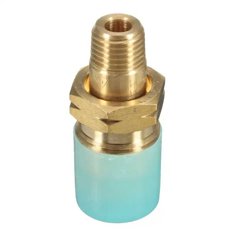 1/4'' 6mm Brass MNPT Propane LP Gas Cylinder Fitting Full Flow POL